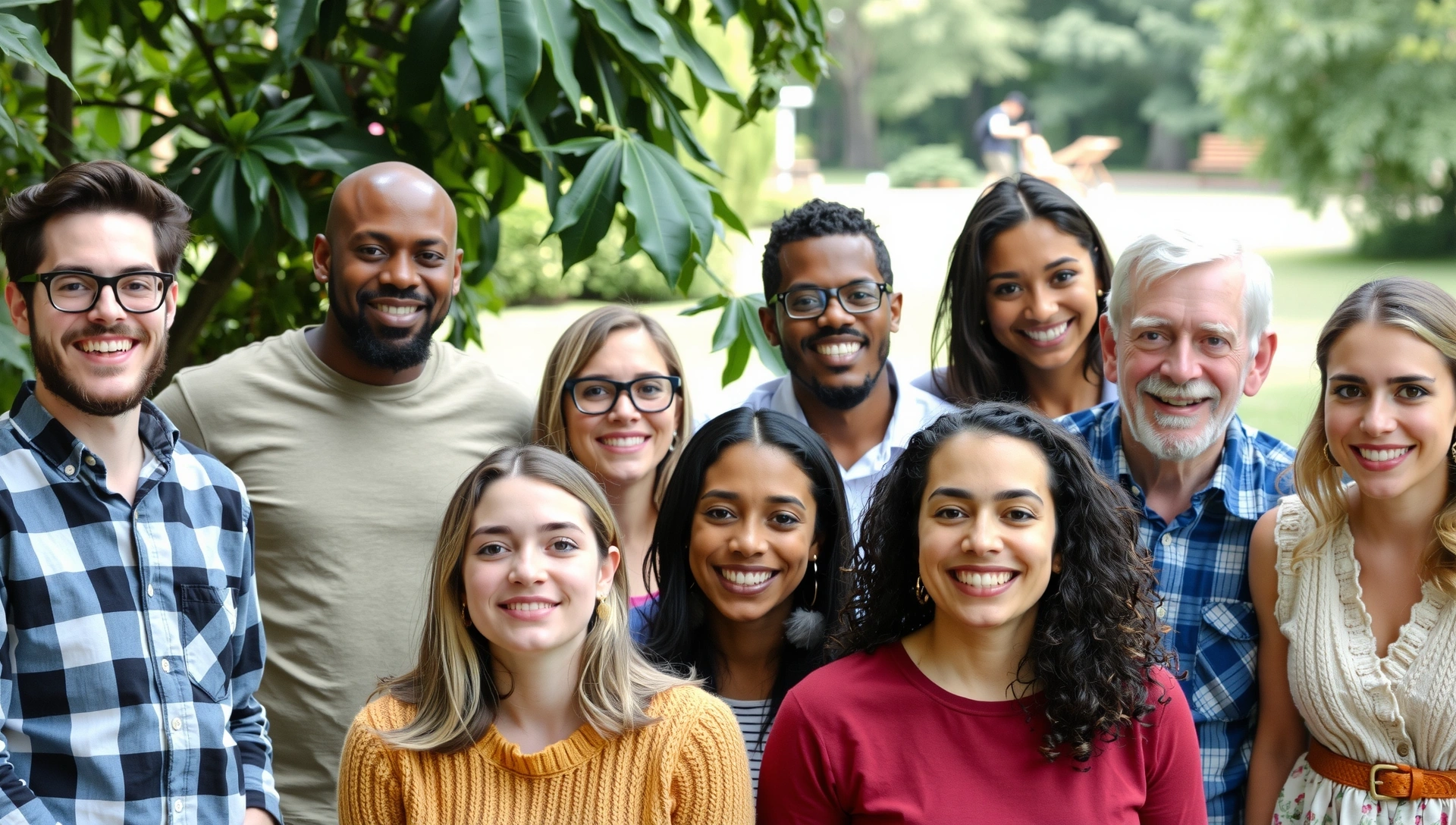 Usmívající se, spokojení lidé